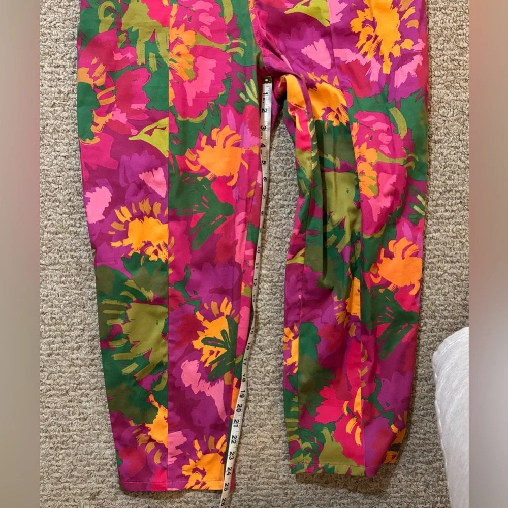 Colorful Floral Jumpsuit - Picture 12 of 12